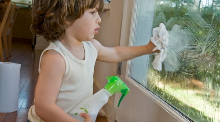 boy cleaning window 2