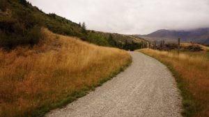 gravel road