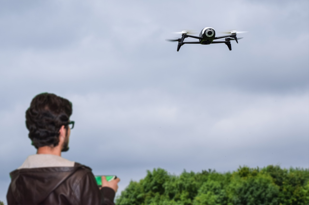 flying a drone